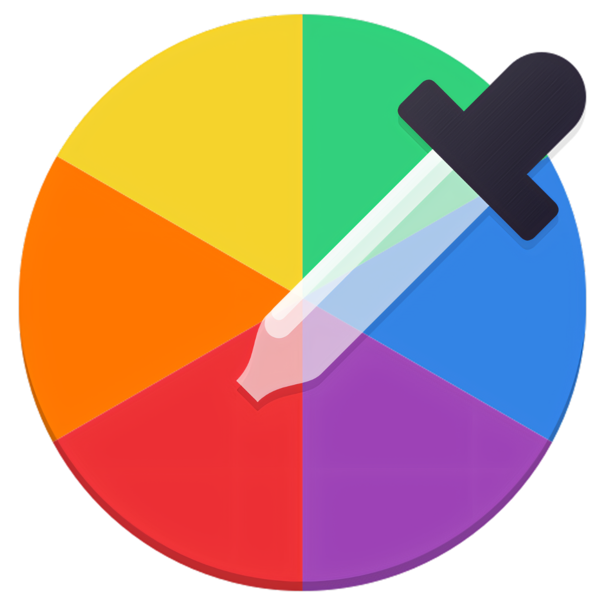 NixNexus Uses gcolor3 Color Picker to identify Hex values