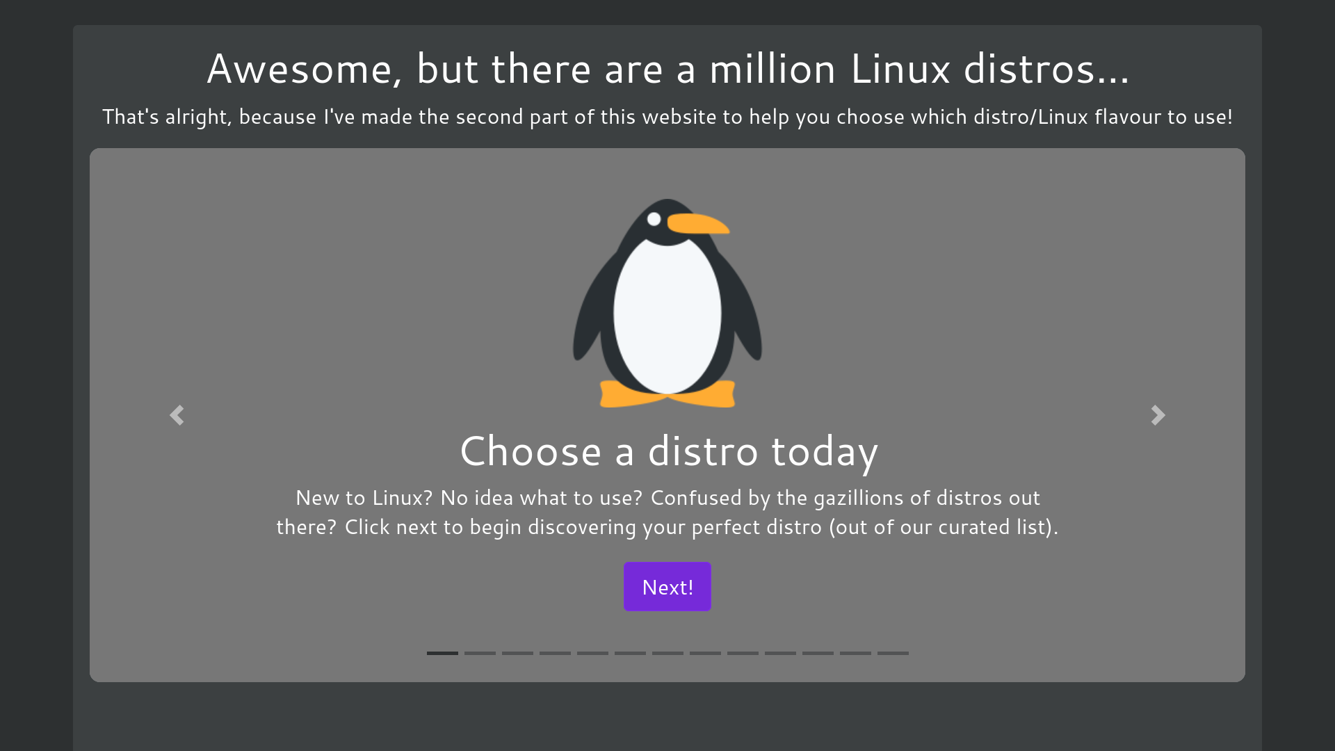 Librehunt Test page