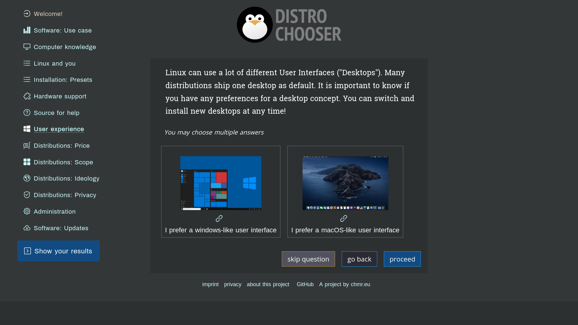 Distrochooser Question No7
