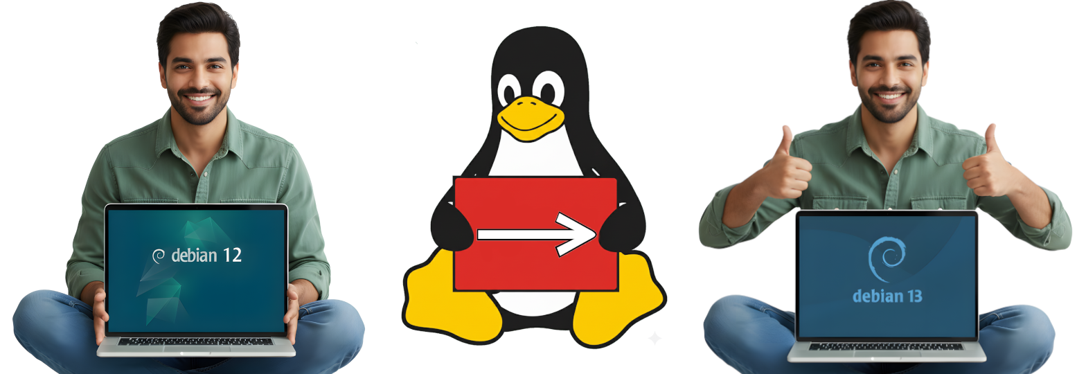Upgrade from Debian 12 to Debian 13