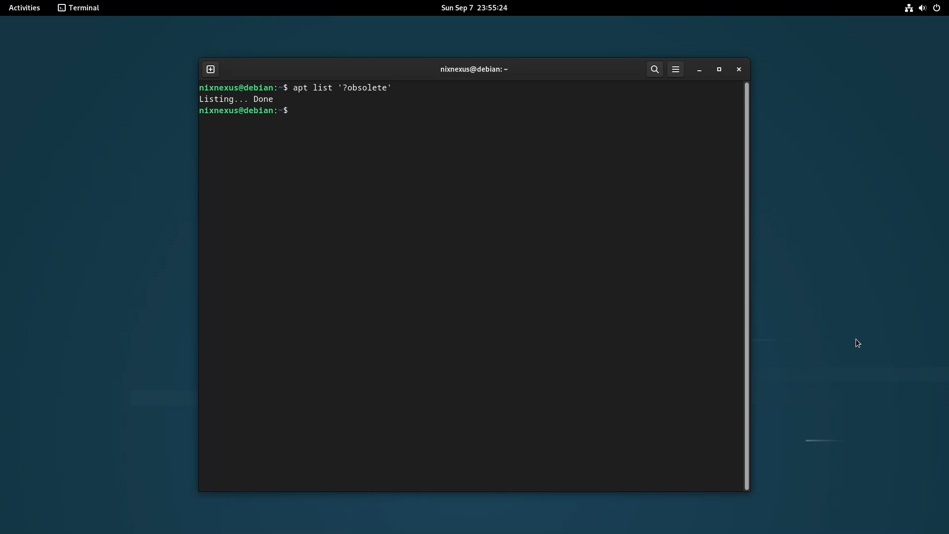 Upgrade from Debian 12 to Debian 13 - Obsolete Package Status-1