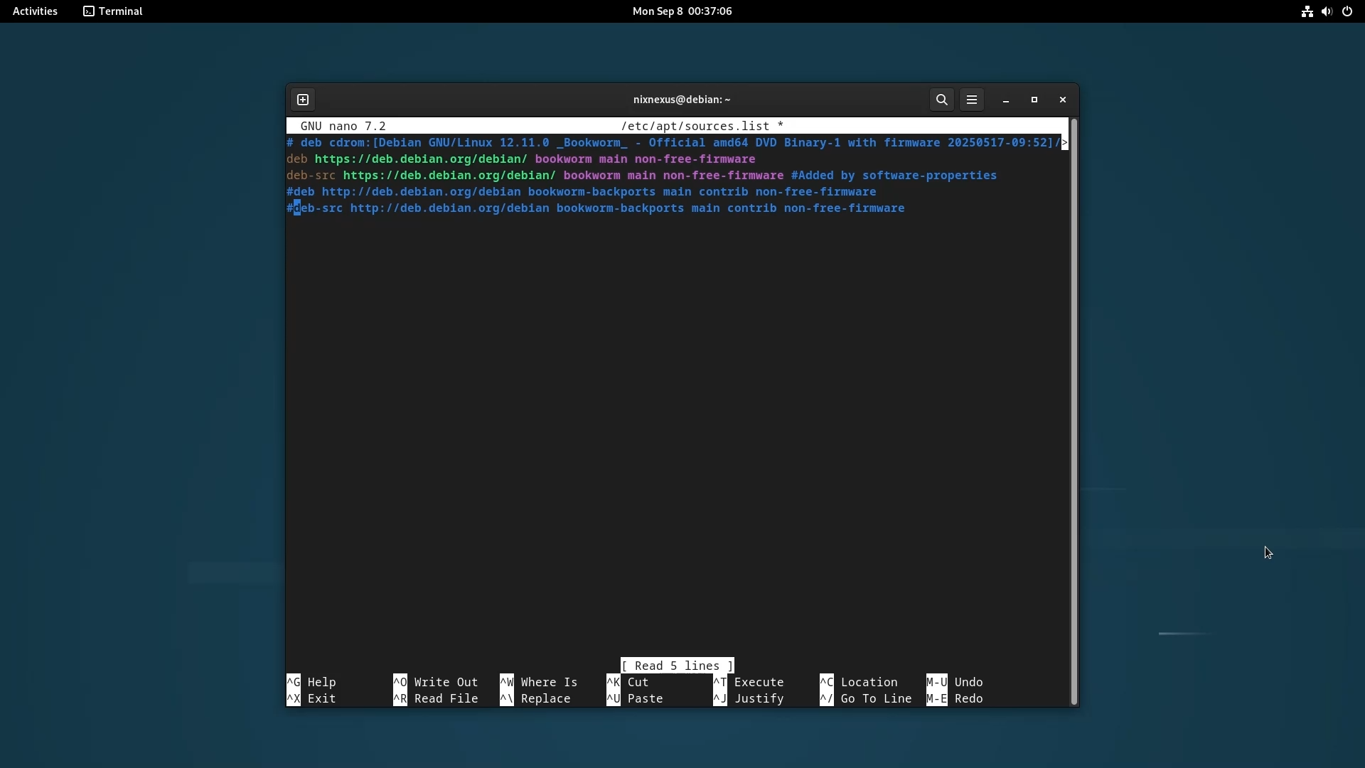 Upgrade from Debian 12 to Debian 13 - Disable Backports