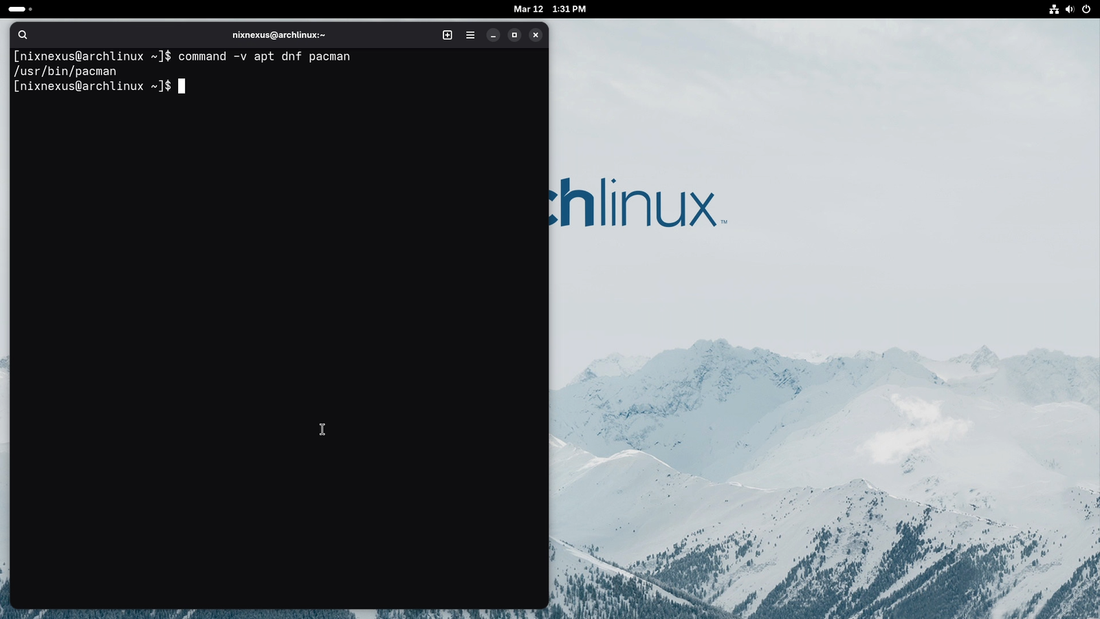 Package Manager Identifier - Fedora/Red-Hat