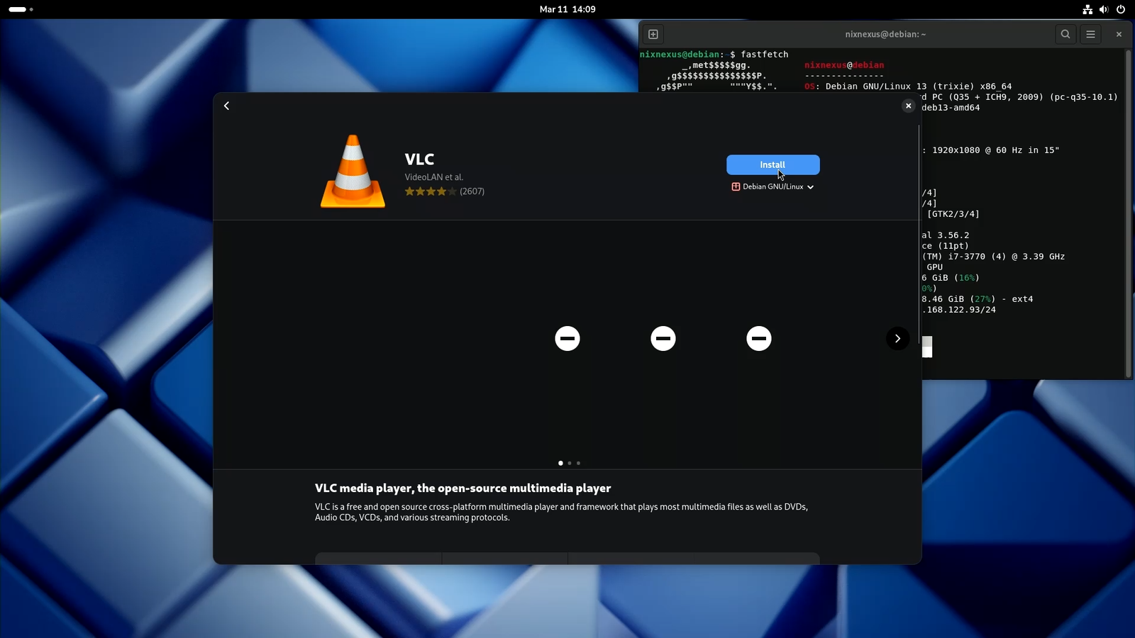 Gnome Software Install